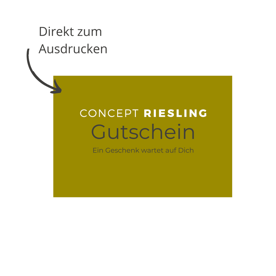 Concept Riesling Gutschein (Webshop & Tastings)