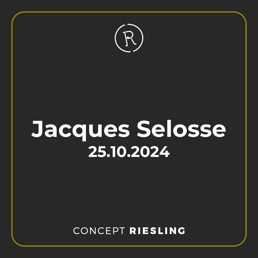 Jaques Selosse Tasting (25. Oktober 2024)