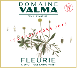 Fleurie "Les Labourons" Face B Gamay 2023