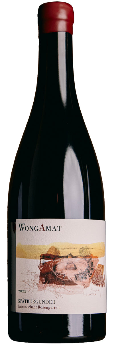 Raumland Rotwein WongAmat Jan Kriegsheimer Rosengarten Spätburgunder Pinot Noir Rheinhessen Rotwein