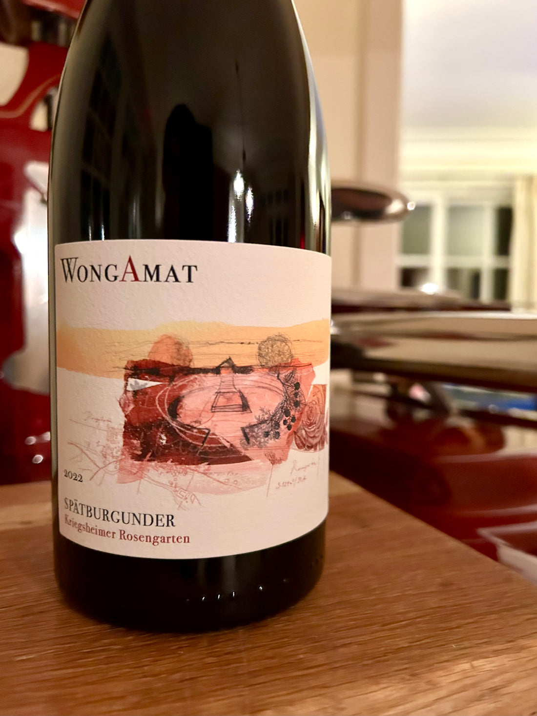 WongAmat Spätburgunder 2022 Jan Raumland Rheinhessen Rotwein 